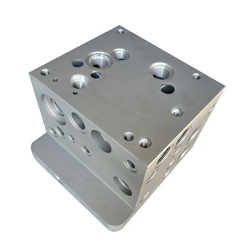 Odlew aluminiowy blok zaworu hydraulicznego